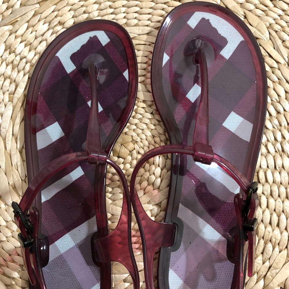 Burberry Jelly Sandals - Size 38